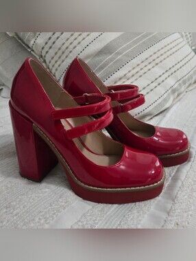 Steve Madden - Twice Mary Jane - Red